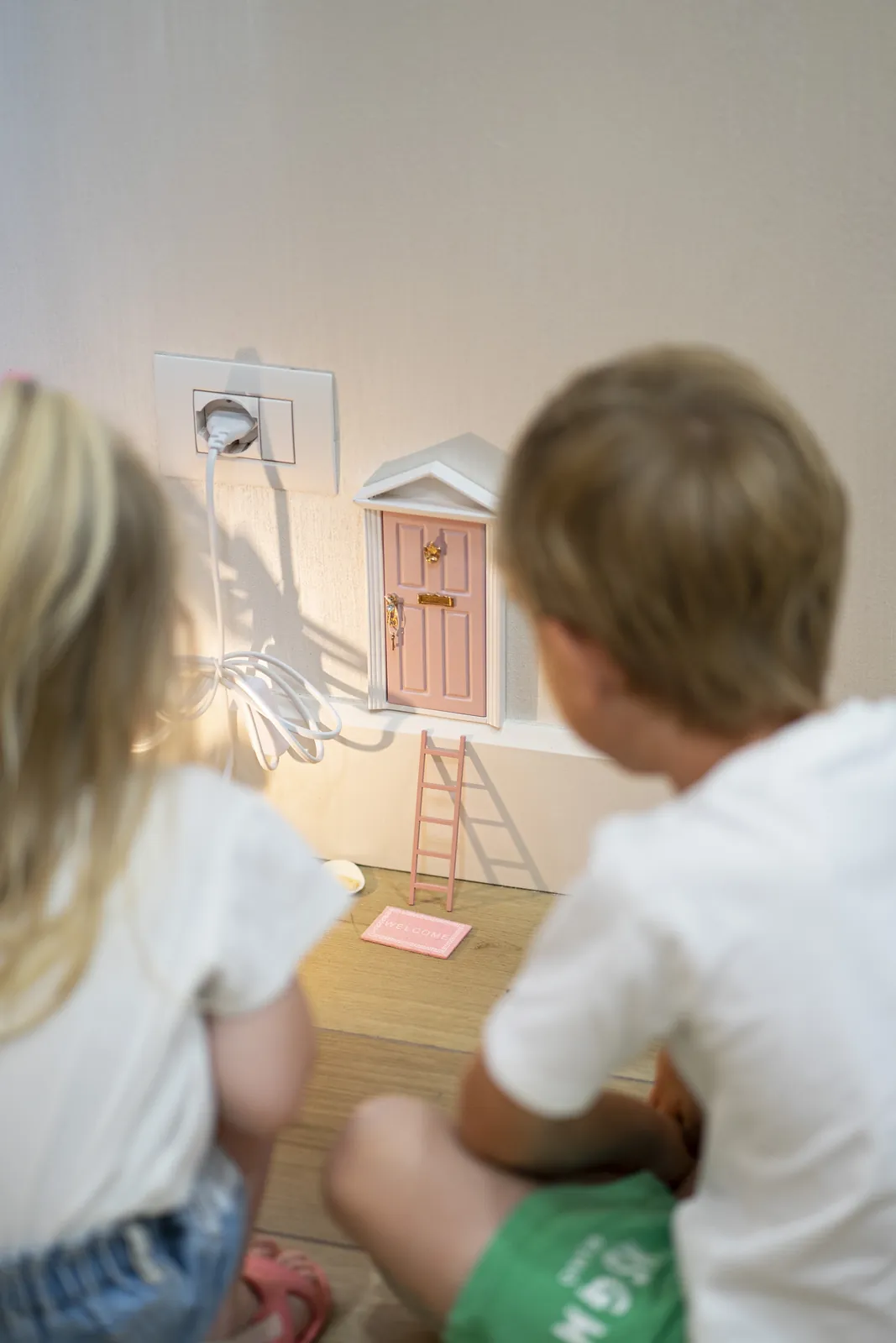Bambini nell'area giochi dello studio